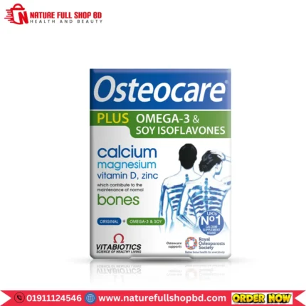 Vitabiotics Osteocare Plus Omega-3 Soy Isoflavones 84 Tablets / Capsules