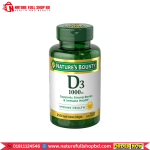 Nature's Bounty Vitamin D3 25 mcg 1000 IU 250 Rapid Release Softgels
