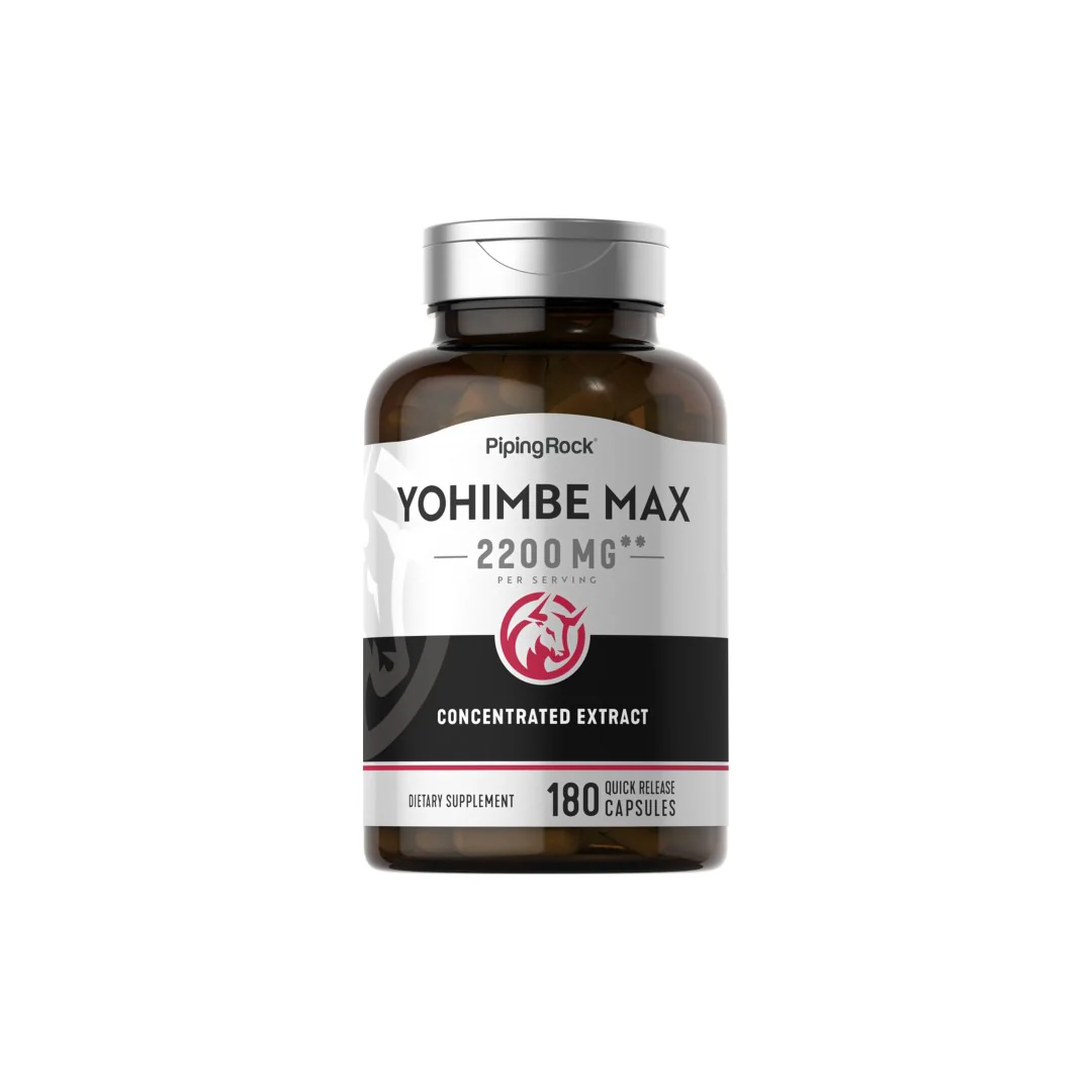 EMON Piping Roack Yohimbe Max 2200 MG 180 Quick Release Capsules - Image 1