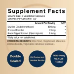 NatureBell DIM 400mg Diindolylmethane 240 Veggie Capsules - Image 2