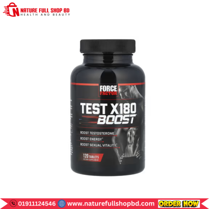 Force Factor Testosterone Boosters Test X180 Boost 120 Tablets