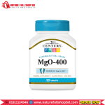 21st Century Pharmaceutical Grade MgO-400 90 Tablets