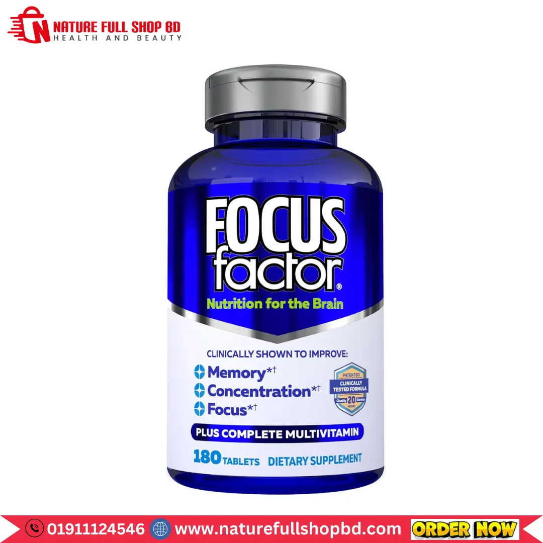 0 - 2025-09-29T003259.008 Focus Factor Original Nutrition for The Brain 180 Tablets - Image 1