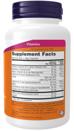 Now Foods Vitamin B-50 100 Veg Capsules - Image 2