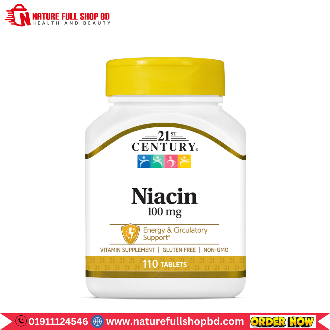 0 - 2025-05-24T015619.786 21st Century Niacin 100mg 110 Tablets - Image 1