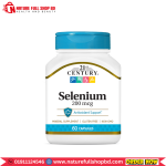 21st Century Selenium 200 mcg 60 Capsules