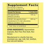 Spring Valley Ashwagandha Vegetrian 1300mg 60 Capsules - Image 2