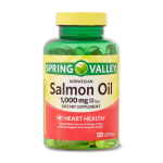 Spring Valley Norwegian Salmon Heart Health Dietary Supplement 1000 mg 120 Softgels