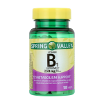 Spring Valley Vitamin B1 Supplement 250 mg 100 Tablets