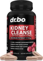 dr.bo Kidney Cleanse Detox Support 60 Capsules