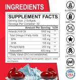 dr.bo Antarctic Krill Oil Omega-3 1000 mg  60 Softgels - Image 2