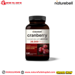 NatureBell Cranberry Concentrate with Acerola 36,000 mg 240 Veggie Capsules