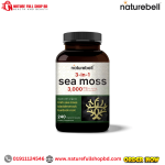 NatureBell 3 in 1 Irish Sea Moss 3,000 mg 240 Capsules