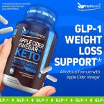 HerbTonics Apple Cider Vinegar + Keto Fat Burner & Metabolism with The Mother 1500mg 120 Capsules - Image 2