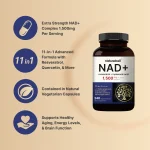 NatureBell NAD+ 1500mg Per Serving 240 Veggie Capsules - Image 3