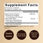 NatureBell Ceylon Cinnamon 9,000mg Per Serving, 240 Capsule - Image 2
