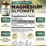 Nature's Nutrition High Absorption Magnesium Glycinate 250 mg 120 Tablets - Image 2