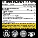 Nutrex Research lipo-6 Black Intense Ultra Concentrate 60 Black Capsules - Image 2
