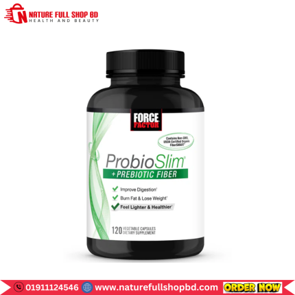 Force Factor Probioslim + Prebiotic Fiber 120 Capsules