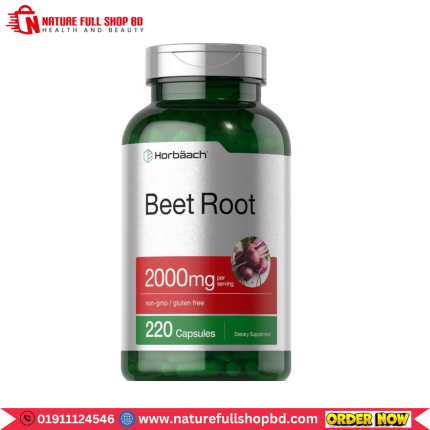 Horbaach Beet Root 2000 mg 220 Capsules