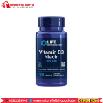 Life Extension Vitamin B3 Niacin 500 mg 100 Capsules