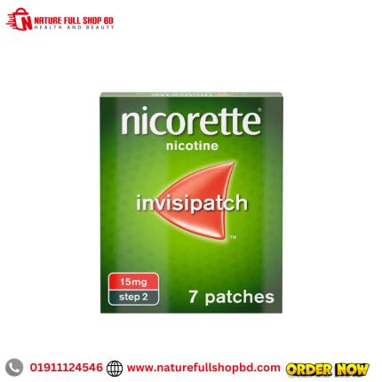 Nicorette InvisiPatch 15mg Step 2 7 Patches