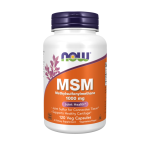 Now Foods MSM Methylsulfonylmethane 1000 mg 120 Veg Capsules