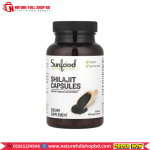 Sunfood Superfoods Raw Shilajit 500 mg 90 Capsules
