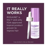 Women’s Rogaine 2% Minoxidil Topical Solution Hair Regrowth Treatment 3 Month Supply - Image 5