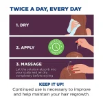 Women’s Rogaine 2% Minoxidil Topical Solution Hair Regrowth Treatment 3 Month Supply - Image 3