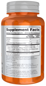 Now Foods Sports Amino Complete Amino Acids 120 Veg Capsules - Image 3