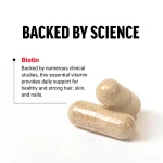 Force Factor Biotin 10,000 mcg 100 Vegetable Capsules - Image 3