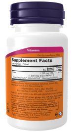 Now Foods Methyl Folate 1,000 mcg 90 Tablets - Image 2