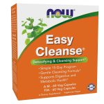 Now Foods Easy Cleanse AM/PM Daily Detoxifying & Cleansing Support 120 Veg Capsules