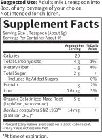 Garden Of Life Organics Fair Trade Organic Maca Root Energy Boost† 225g Powder - Image 2