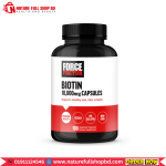 Force Factor Biotin 10,000 mcg 100 Vegetable Capsules