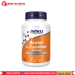 Now Foods Acetyl L-Carnitine 500 mg 100 Veg Capsules