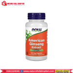 Now Foods American Ginseng Extract 1,000 mg 100 Veg Capsules