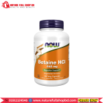 Now Foods Betaine HCl 648 mg 120 Veg Capsules