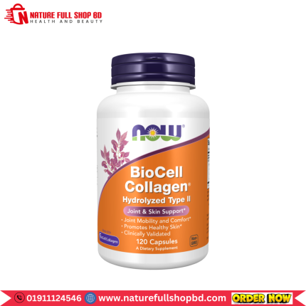 Now Foods BioCell Collagen® Hydrolyzed Type II 120 Capsules