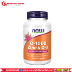 Now Foods C-1000 Zinc & D-3 100 Veg Capsules