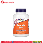 Now Foods Caprylic Acid 600 mg 100 Softgels