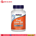 Now Foods Cod Liver Oil Extra Strength 1000 mg 90 Softgels