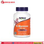 Now Foods D-Mannose 500 mg 120 Veg Capsules