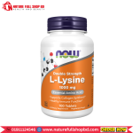Now Foods Double Strength L-Lysine 1,000 mg 100 Tablets