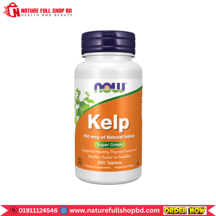 Now Foods Kelp 150 mcg of Natural Iodine 200 Tablets