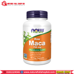Now Foods Raw Maca 750 mg 90 Veg Capsules