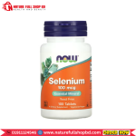 Now Foods Selenium 100 mcg 100 Tablets