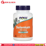 Now Foods Selenium 100 mcg 250 Tablets