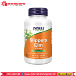 Now Foods Slippery Elm 400 mg 100 Veg Capsules